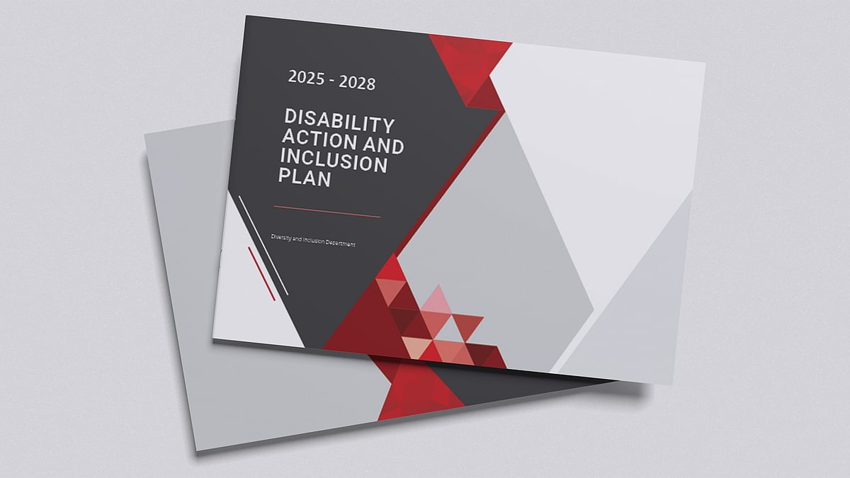 2025-2028 Disability Action and Inclusion Plan cover