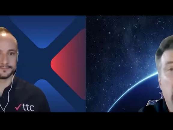 A screenshot from the webinar with Beau and Joe on screen. Both are looking at the camera and Joe is talking.