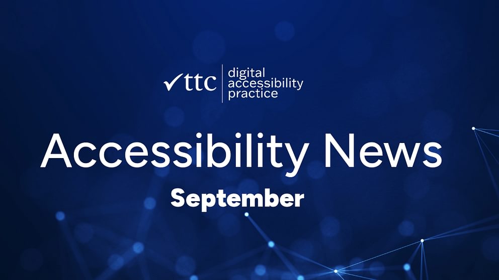 Accessibility News September