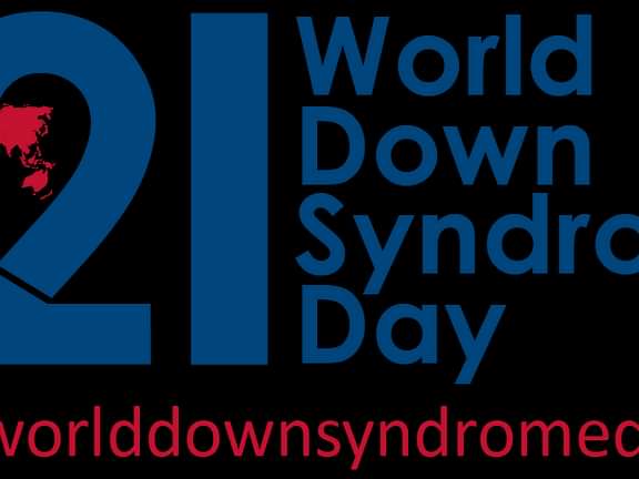 World down syndrome day logo
